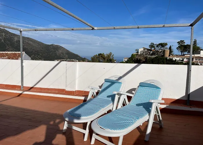 Precioso Apartamento Con Vistas En El Centro De Mijas Pueblo